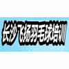 长沙飞扬羽毛球培训机构标识