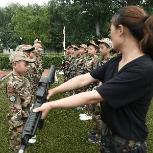 中国青少年军事训练营(北京)机构标识