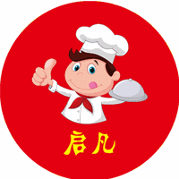 启凡餐饮培训学校机构标识