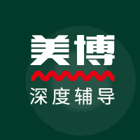 成都美博教育机构标识