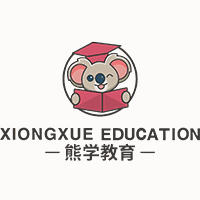 熊学教育机构标识