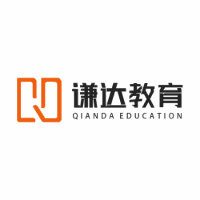 谦达教育机构标识