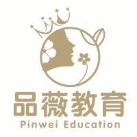 青岛品薇美学教育机构标识