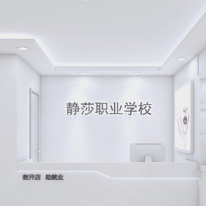 静莎化妆美容美发美甲纹绣花艺机构标识