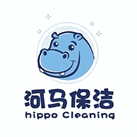 南京河马保洁培训学校机构标识