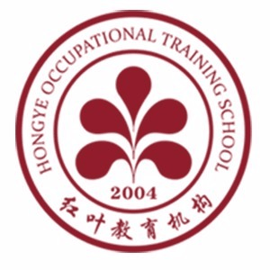 大连红叶职业培训学校机构标识