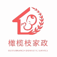 成都橄榄枝家政公司培训部机构标识