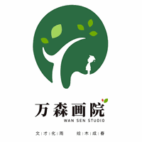 北京万森画室机构标识
