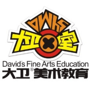 大卫美术教育_wh机构标识