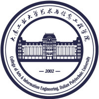 大连工业大学艺术与信息工程学院机构标识