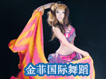 天津金菲舞蹈培训机构标识
