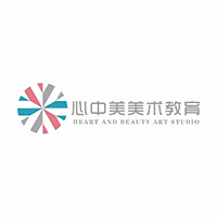广州心中美美术教育机构标识