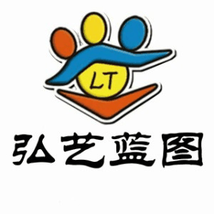 济南弘艺蓝图书画机构标识