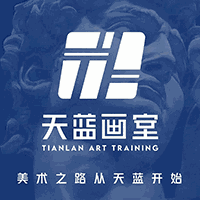 深圳天蓝画室机构标识