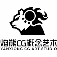湖南焰熊CG概念艺术工作室机构标识