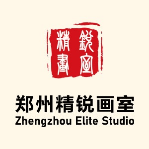 精锐画室机构标识