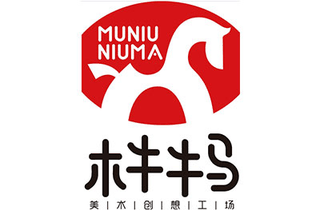 青岛木牛牛马美术创想工场机构标识