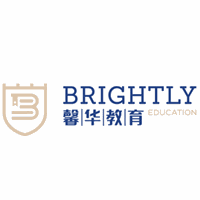 Brightly馨华教育机构标识