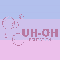 Uh-oh雅思英语线上教育机构标识