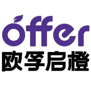 呼和浩特欧孚启橙留学机构标识