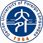 大连外国语大学出国留学机构标识