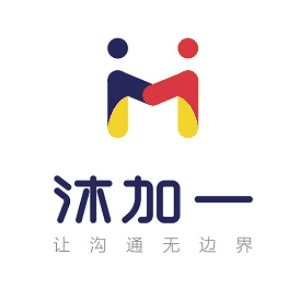 沐加一韩语培训机构标识
