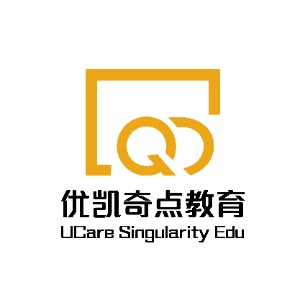 青岛奇点留学机构标识