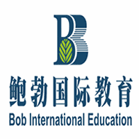 鲍勃国际教育机构标识