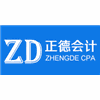 杭州正德会计培训学校机构标识